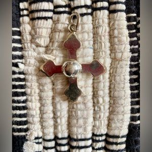 Taxco Sterling Silver Cross, vintage